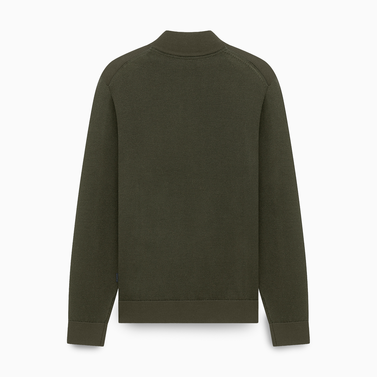 Zip Neck Wool Mix Knit