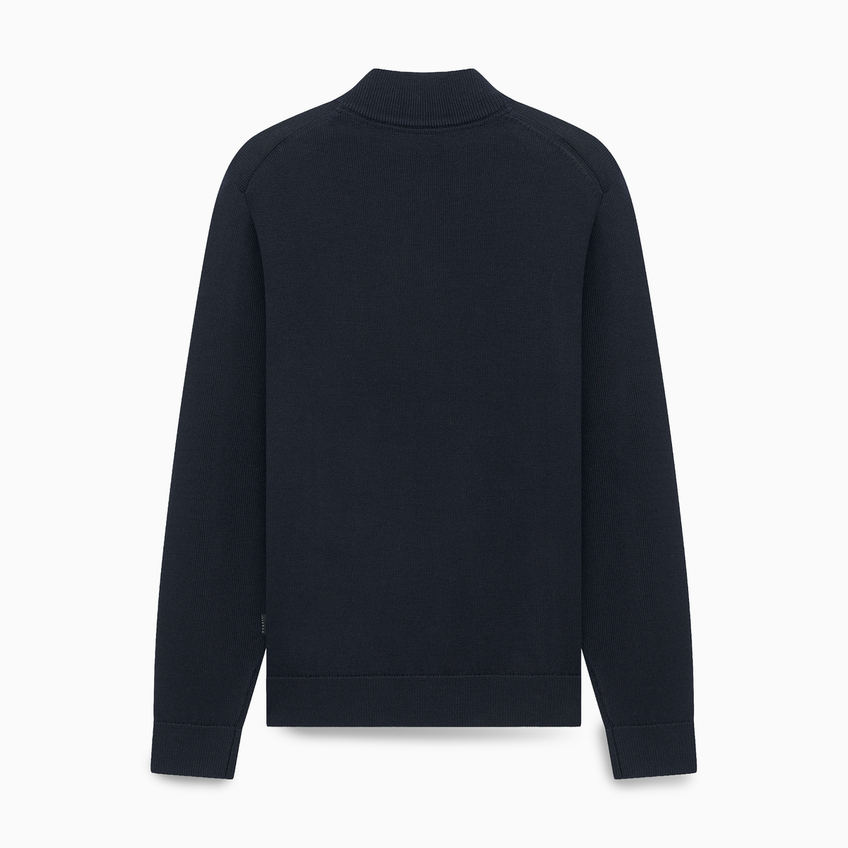 Zip Neck Wool Mix Knit