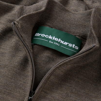 Quarter Zip Merino Knit