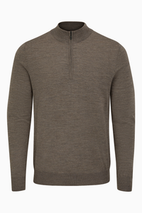 Quarter Zip Merino Knit