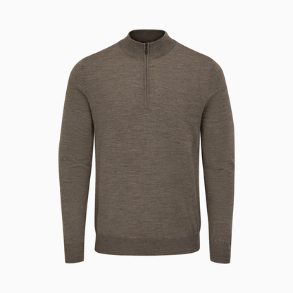 Quarter Zip Merino Knit