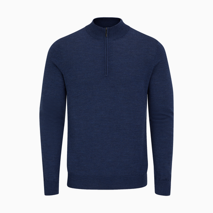 Quarter Zip Merino Knit