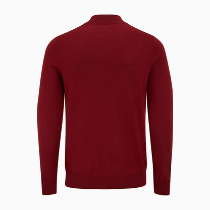 Quarter Zip Merino Knit