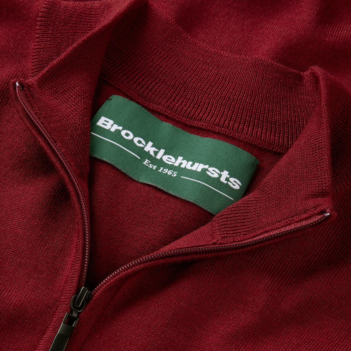 Quarter Zip Merino Knit