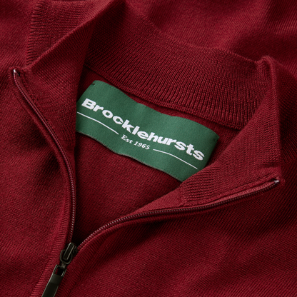 Quarter Zip Merino Knit