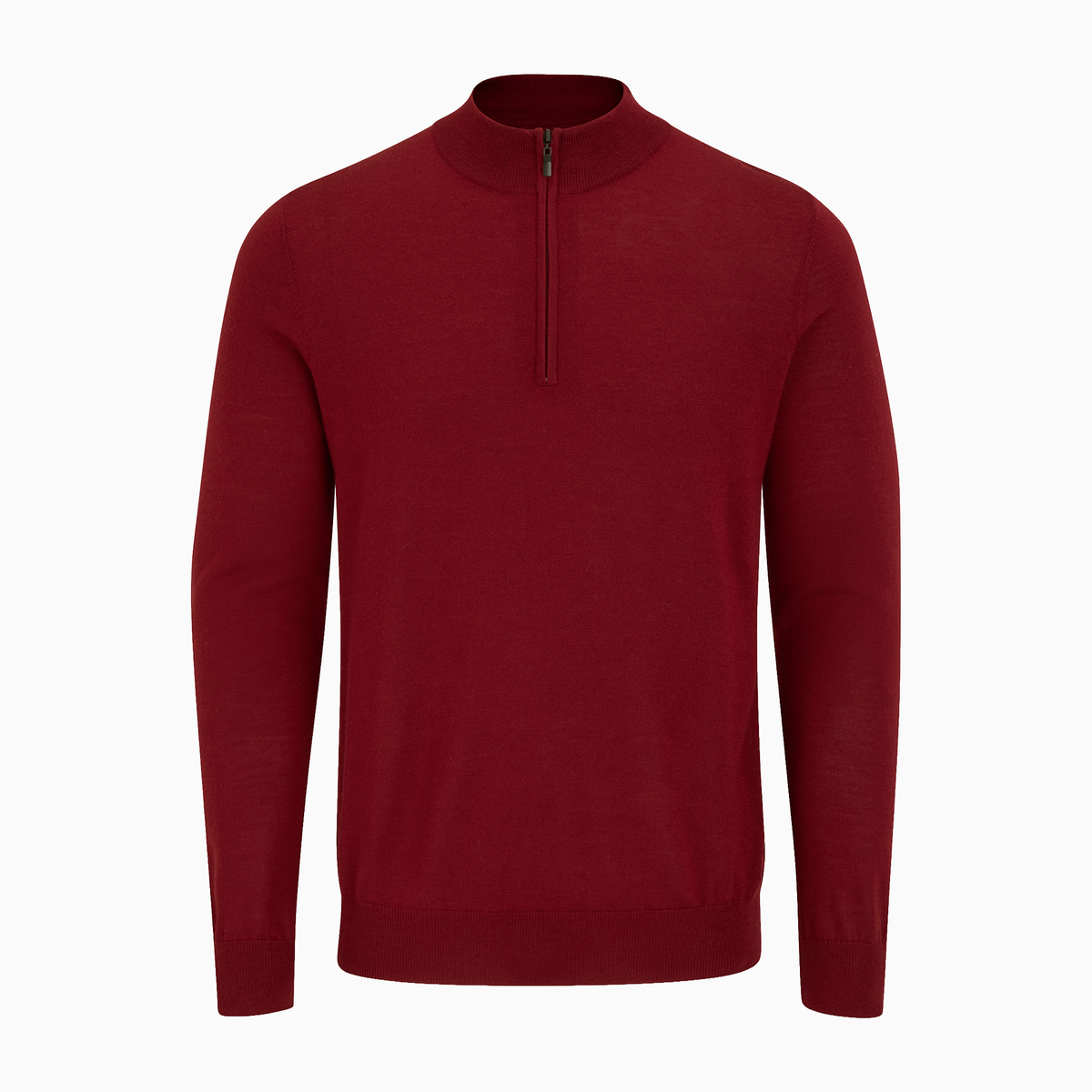 Quarter Zip Merino Knit