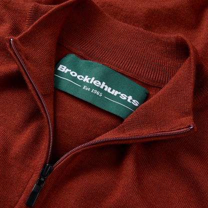 Quarter Zip Merino Knit