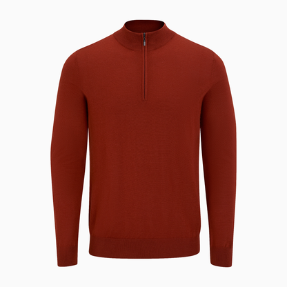 Quarter Zip Merino Knit