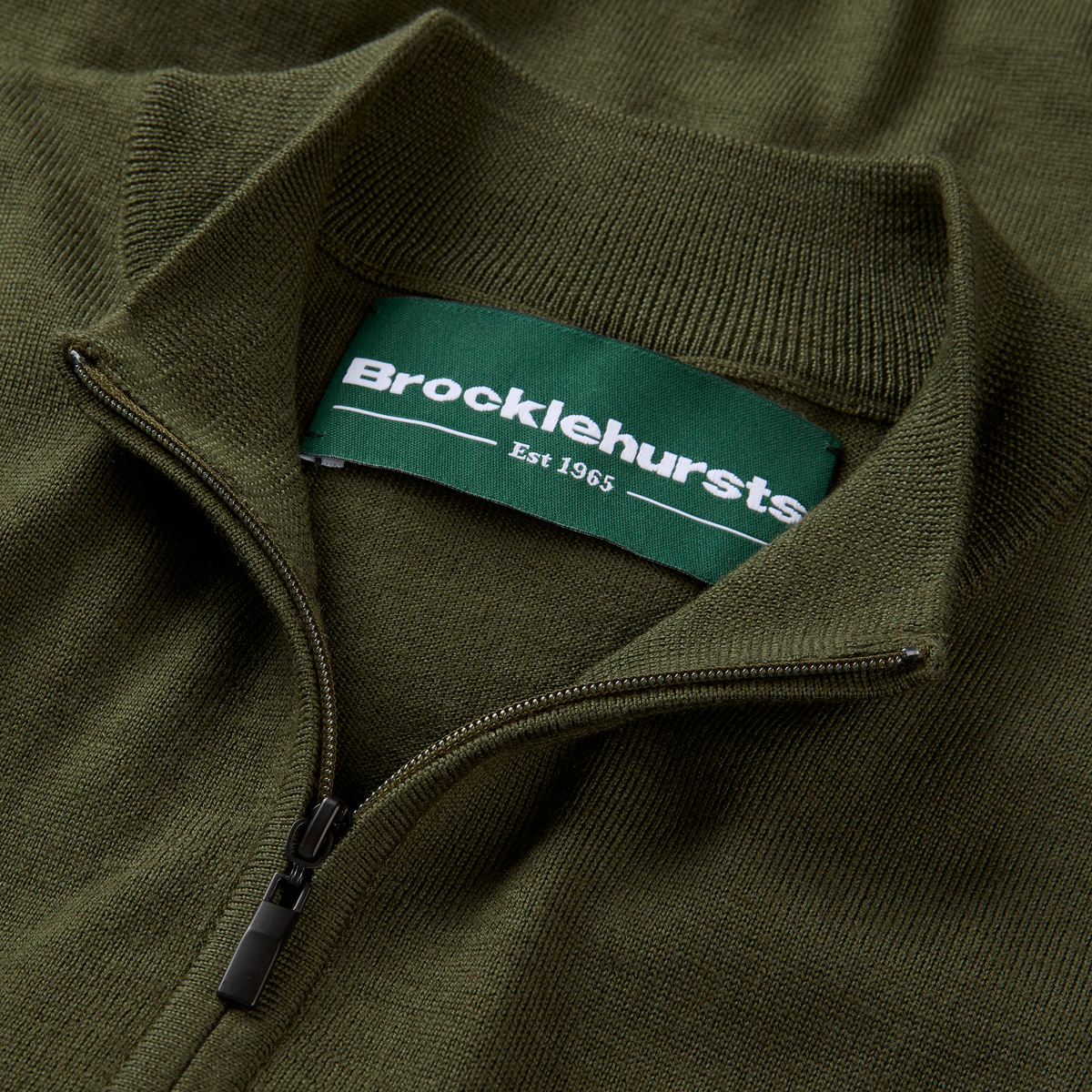 Quarter Zip Merino Knit
