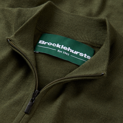 Quarter Zip Merino Knit