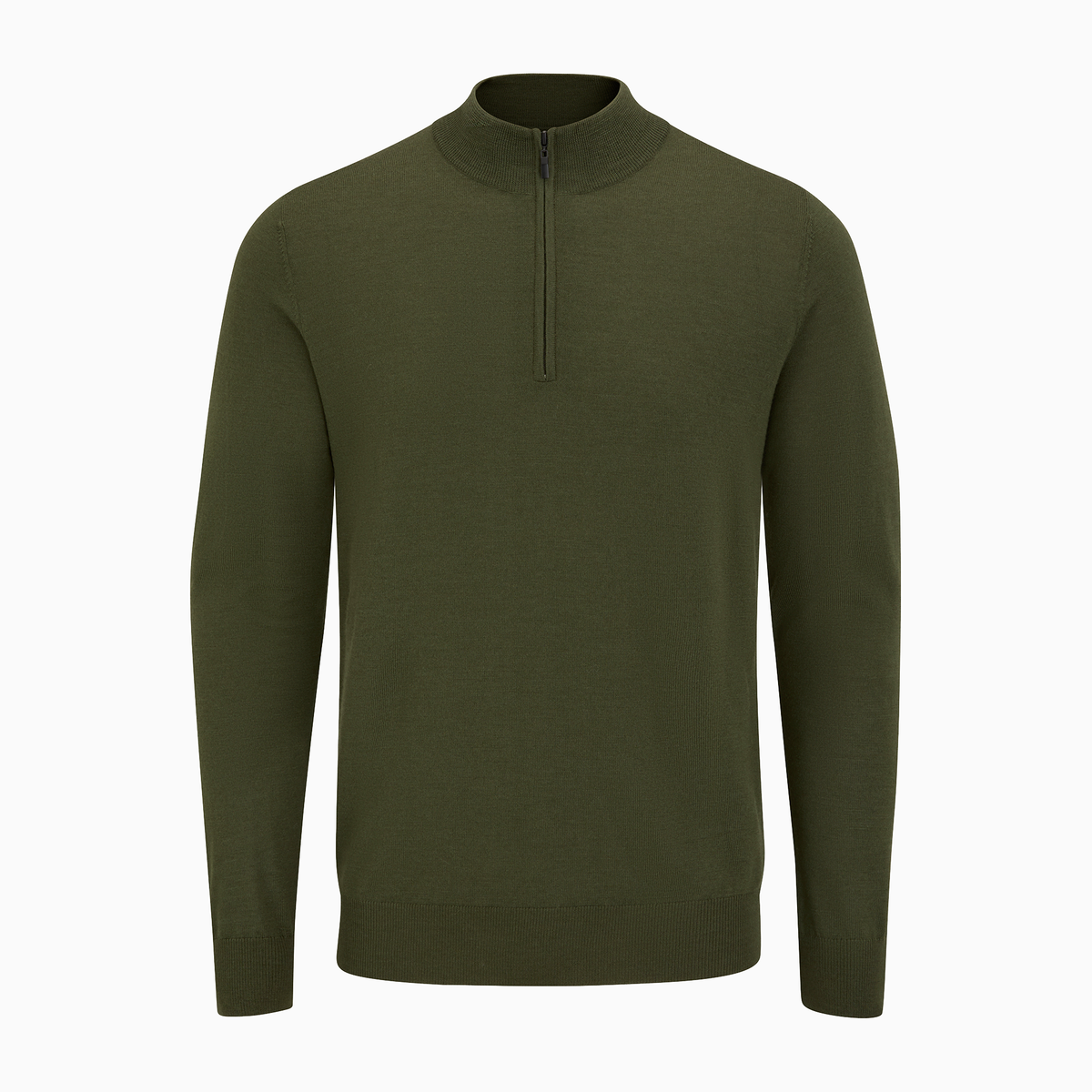 Quarter Zip Merino Knit