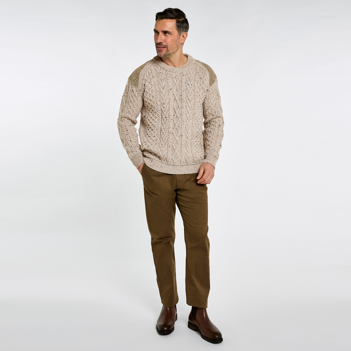 Culleton Irish Crew Neck Knit