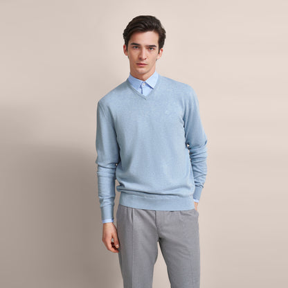 V-Neck Cotton Knit