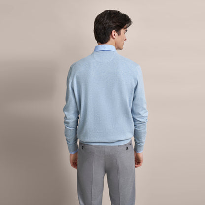 V-Neck Cotton Knit