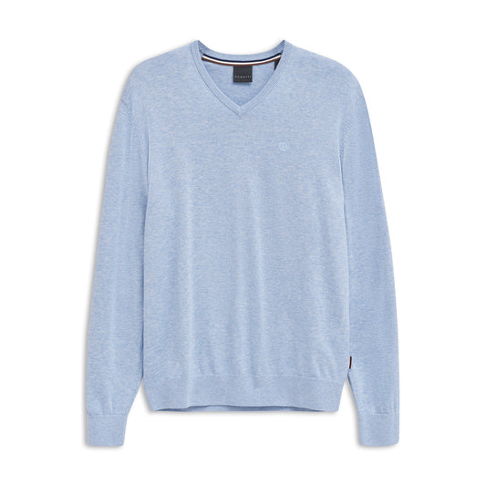 V-Neck Cotton Knit