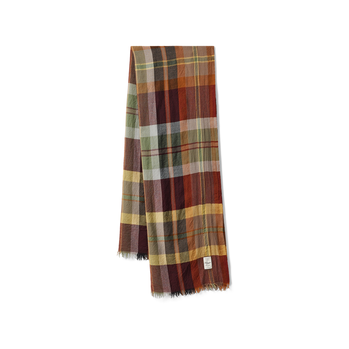Mulligan Wool Check Scarf