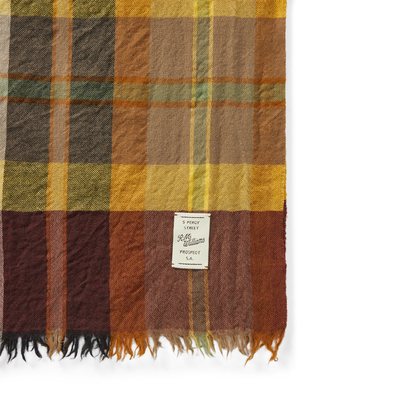 Mulligan Wool Check Scarf