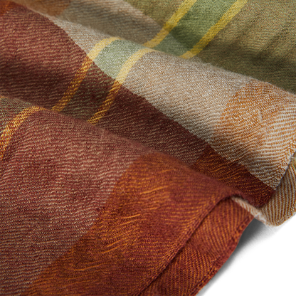 Mulligan Wool Check Scarf