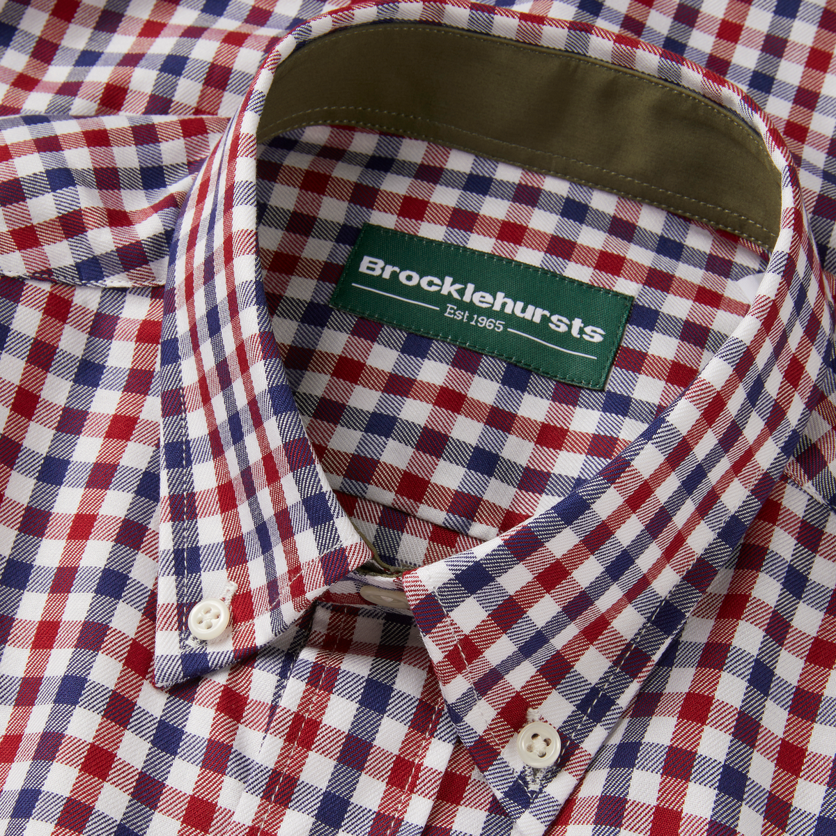 Bakewell Button Down Mini Check Shirt