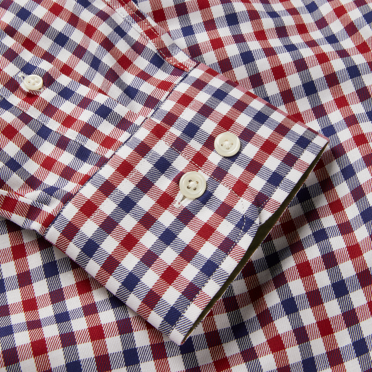 Bakewell Button Down Mini Check Shirt