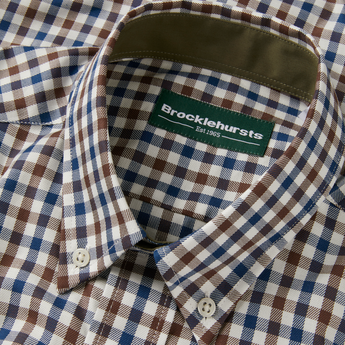 Bakewell Button Down Small Check Shirt