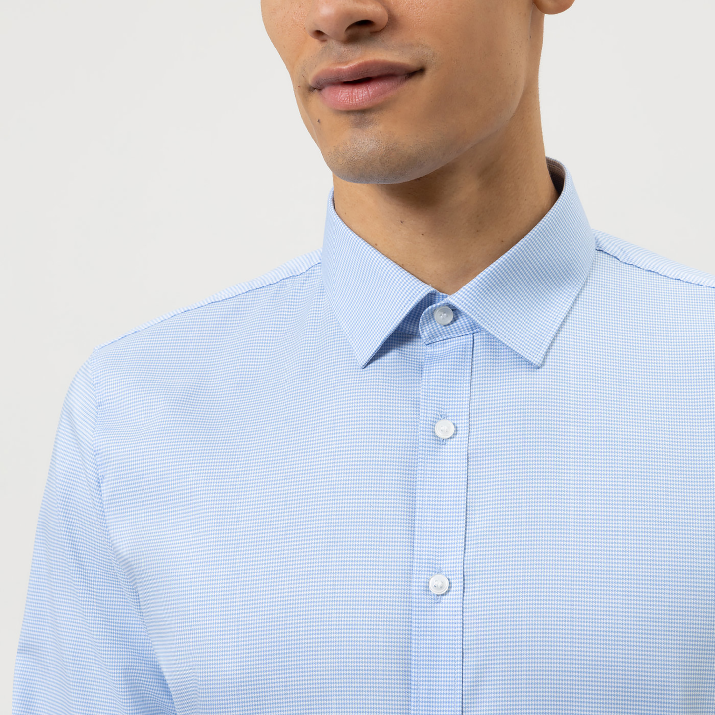 Super Slim Houndstooth Shirt 