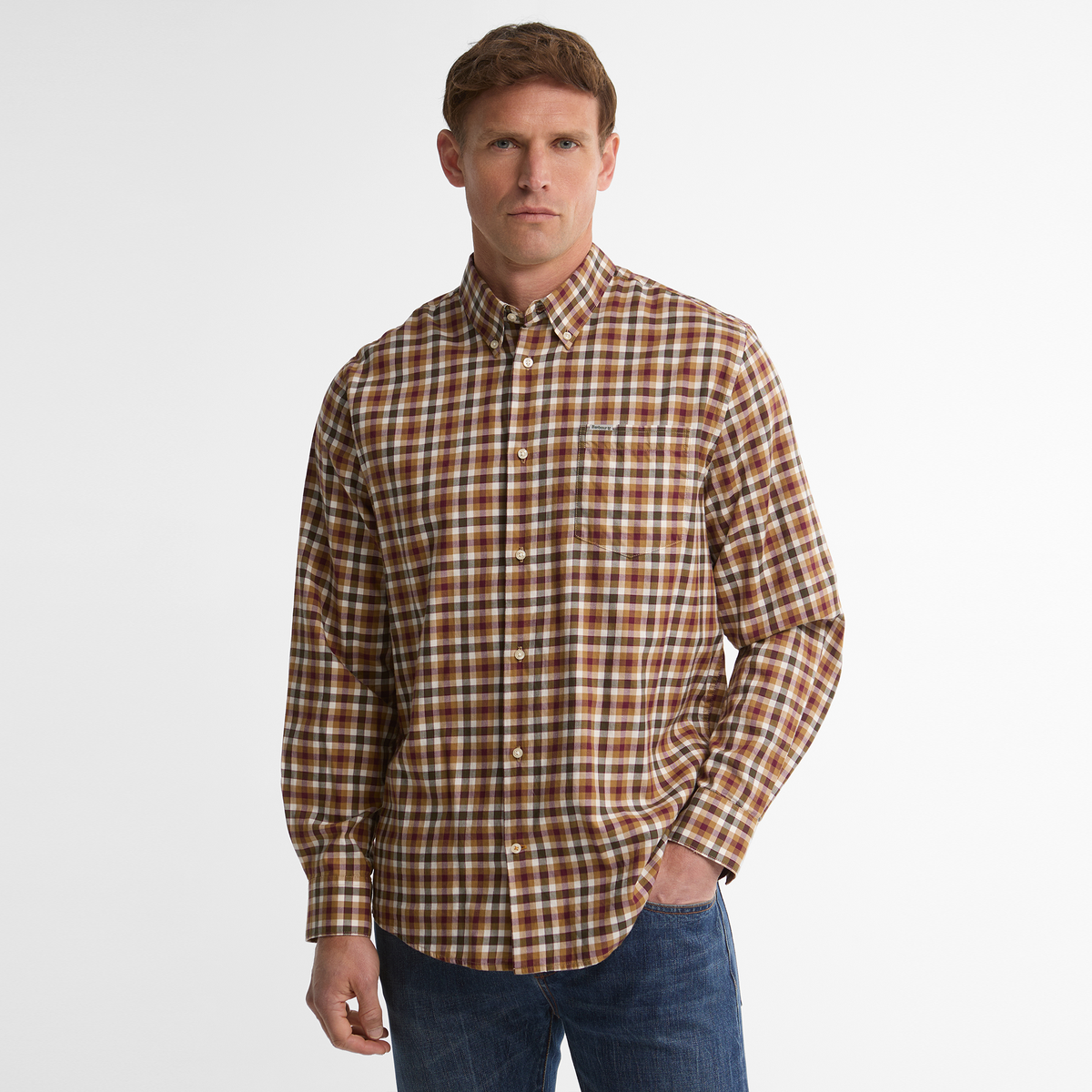 Fallowlane Regular Fit Checked Shirt