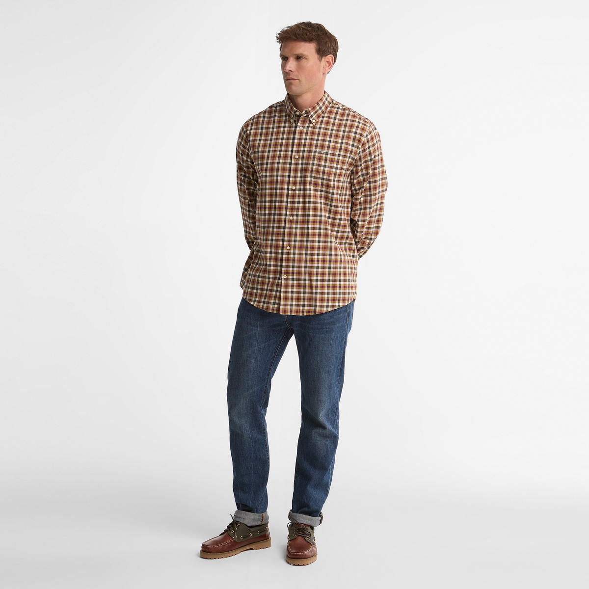 Fallowlane Regular Fit Checked Shirt