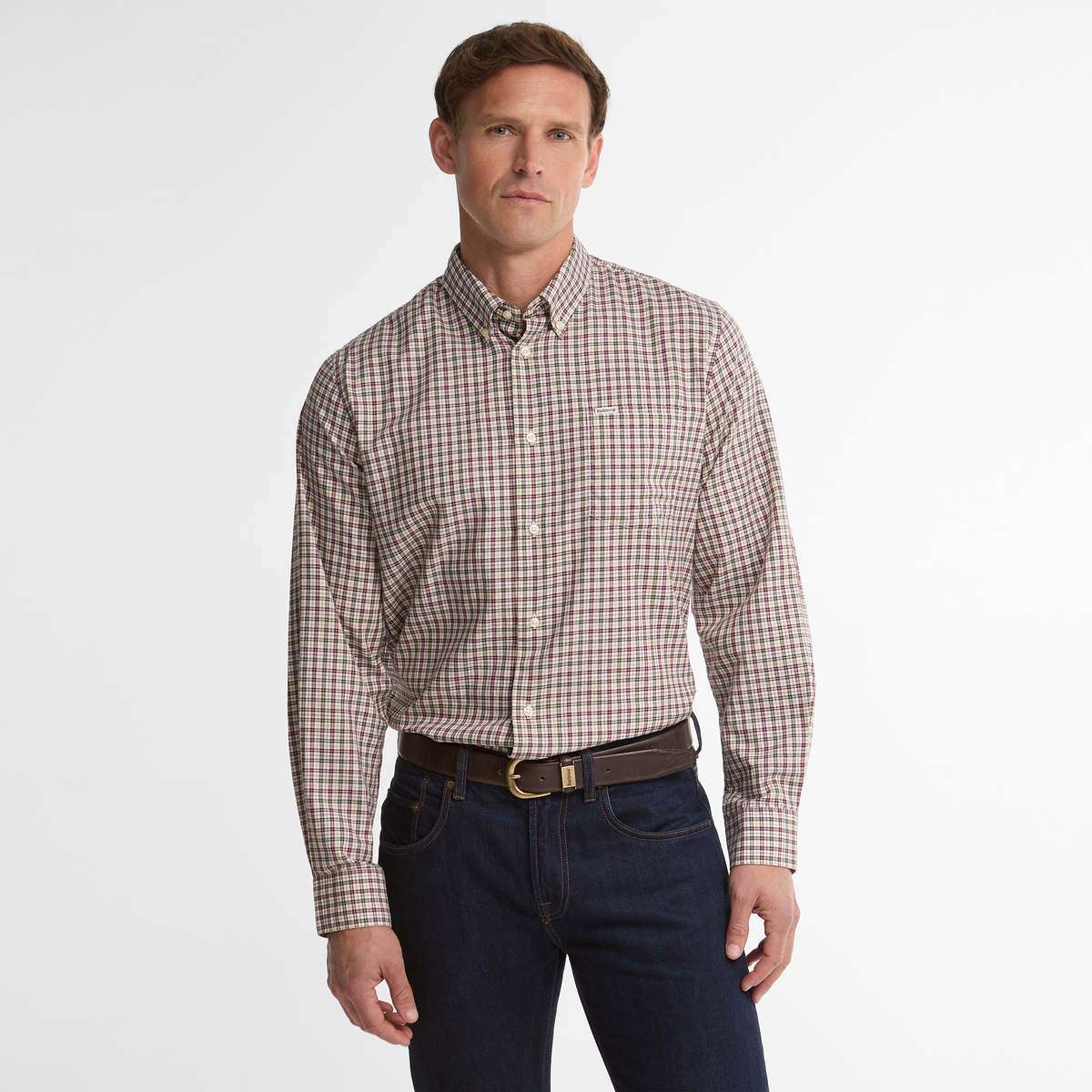 William Regular Fit Checked Shirt