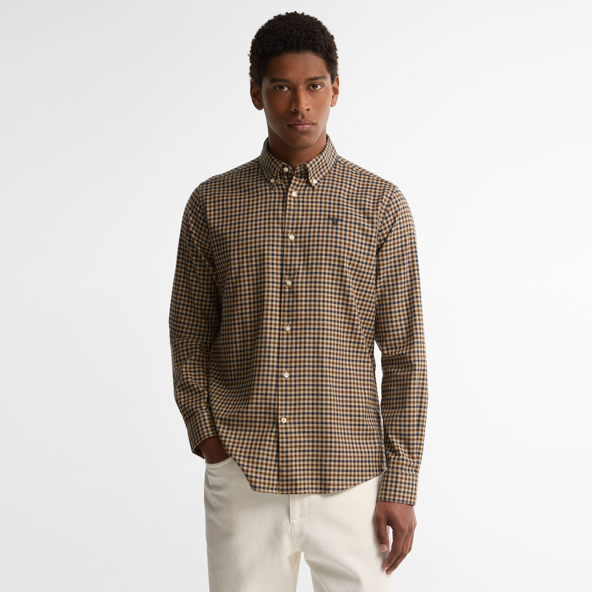 Finkle Tailored Gingham Shirt