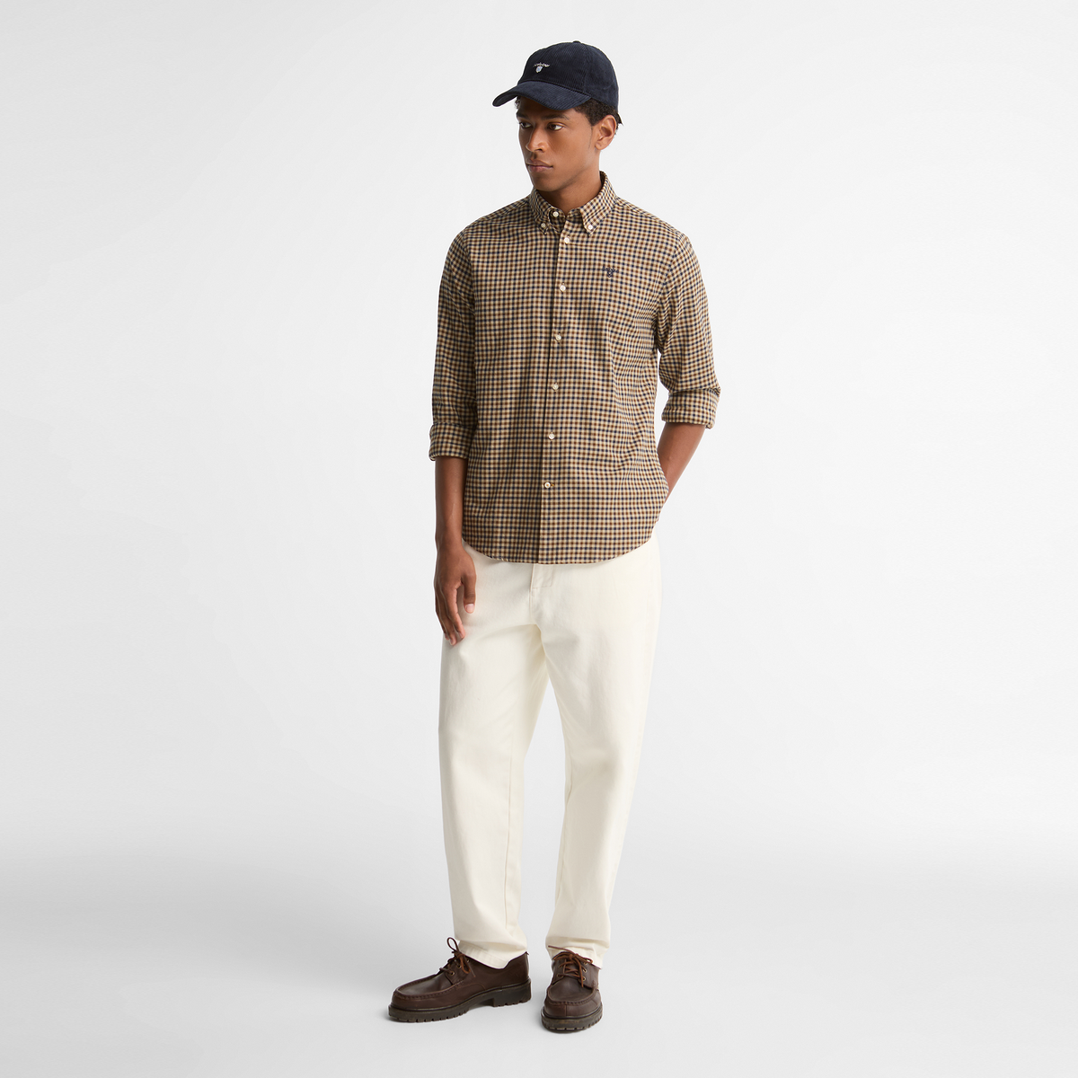 Finkle Tailored Gingham Shirt