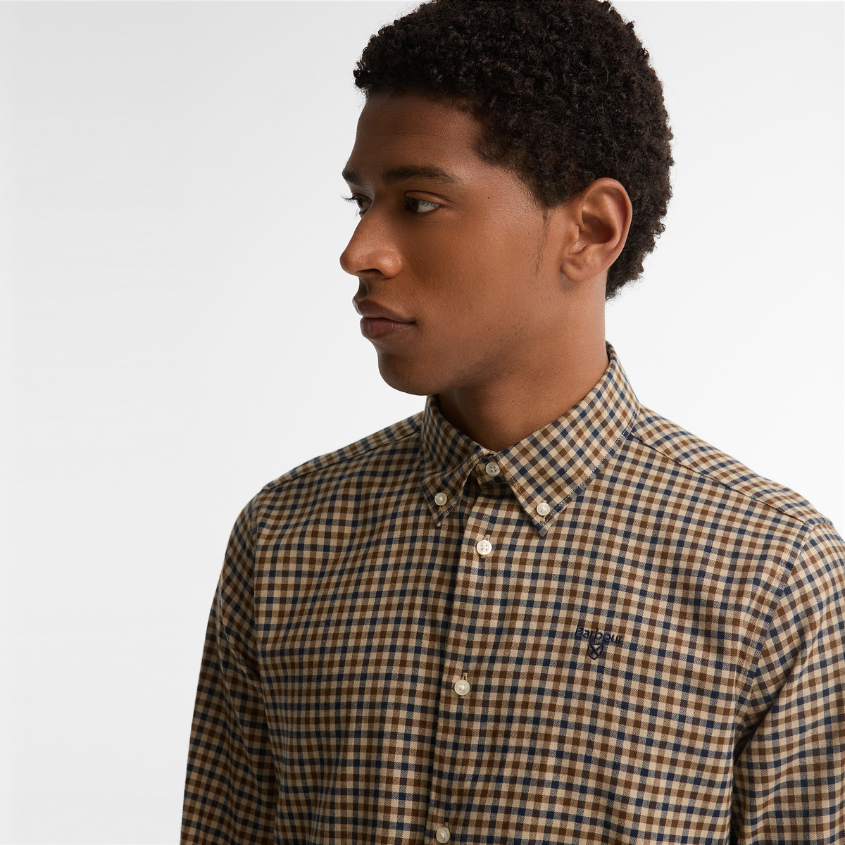 Finkle Tailored Gingham Shirt