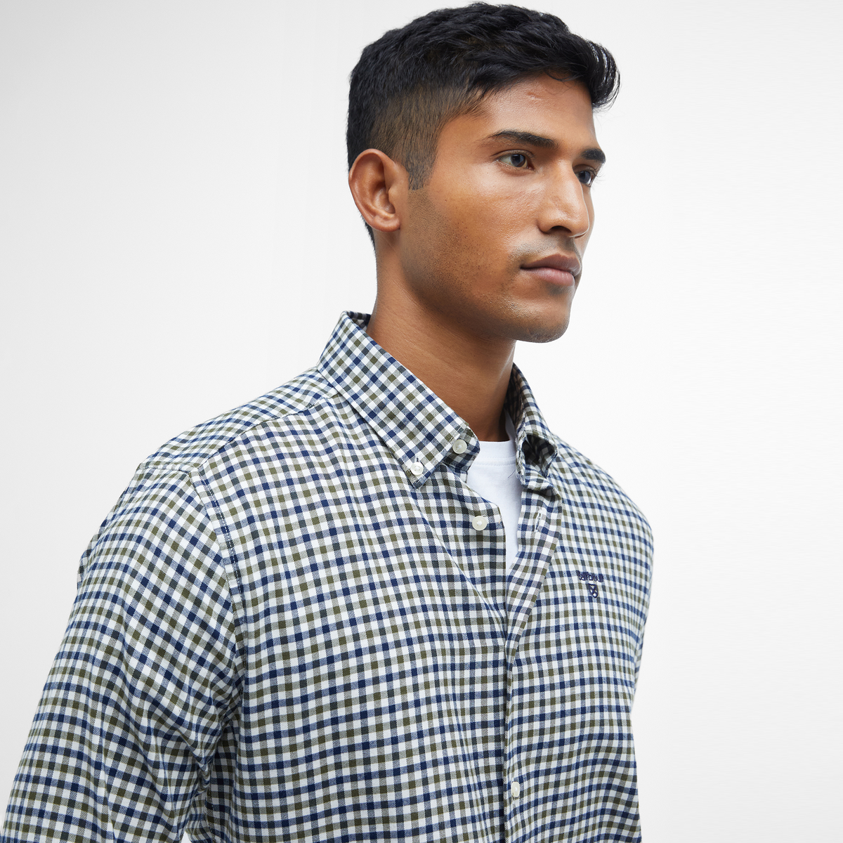 Finkle Tailored Gingham Shirt