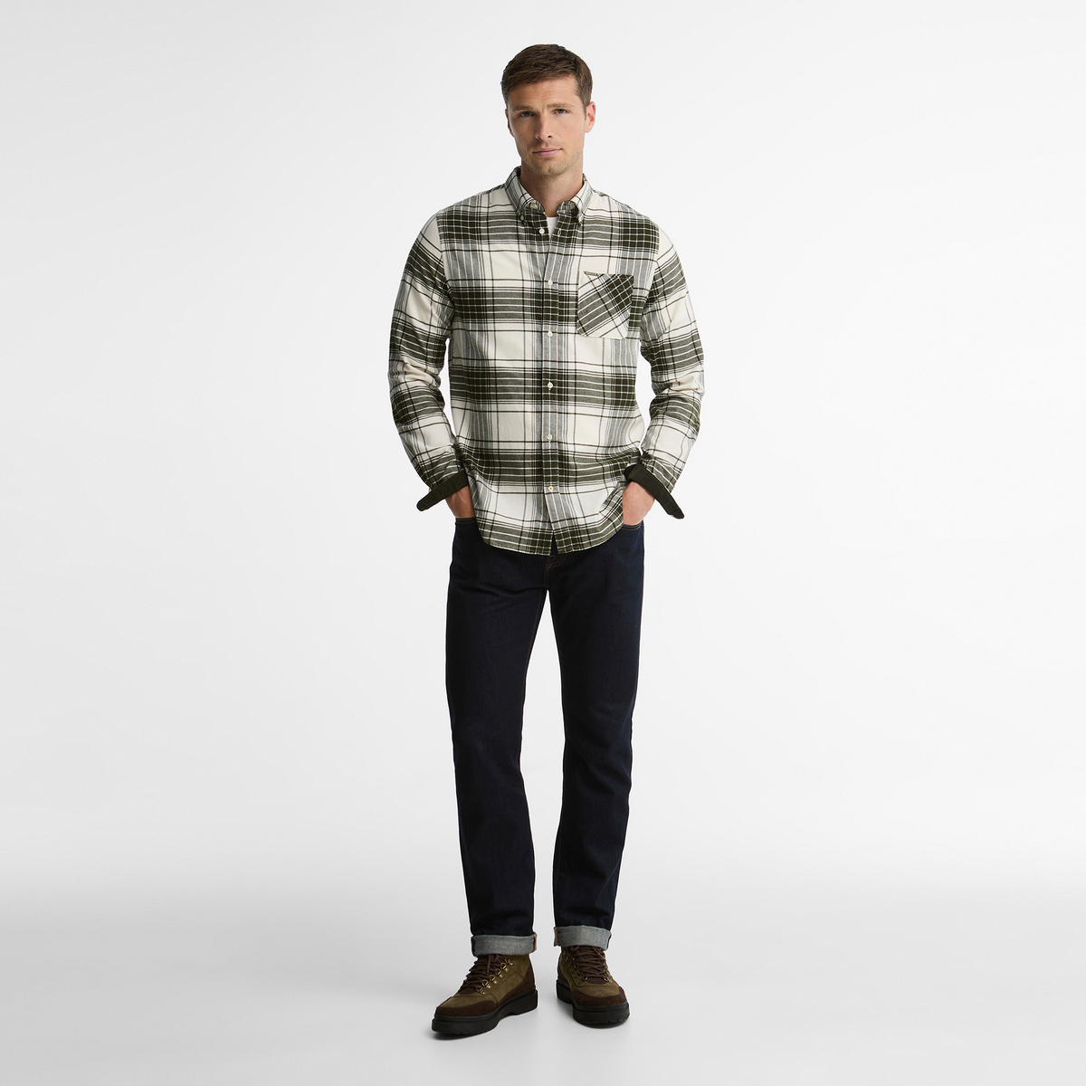 Embergate Tailored Checked Shirt
