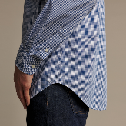 Auburn Poplin Check Shirt