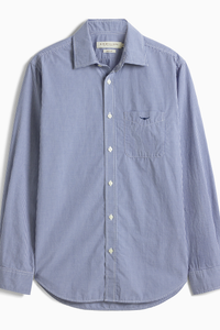 Auburn Poplin Check Shirt