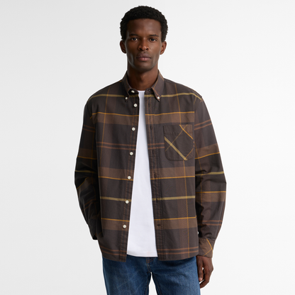 Mineral Tartan Dunoon Authentic Shirt
