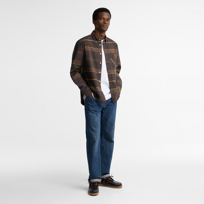Mineral Tartan Dunoon Authentic Shirt