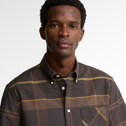 Mineral Tartan Dunoon Authentic Shirt