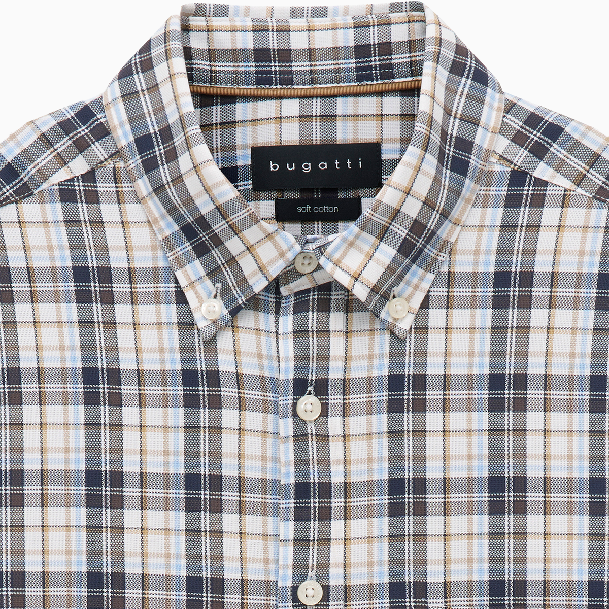 Casual Dobby Check Shirt