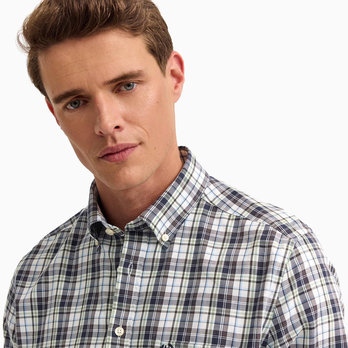 Casual Dobby Check Shirt