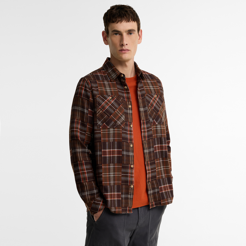 Barbour Catrake Relaxed Patchwork Shirt | Brocklehursts