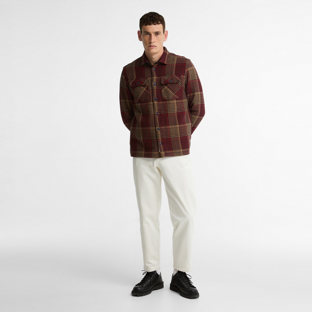Millom Relaxed Houndstooth Shirt