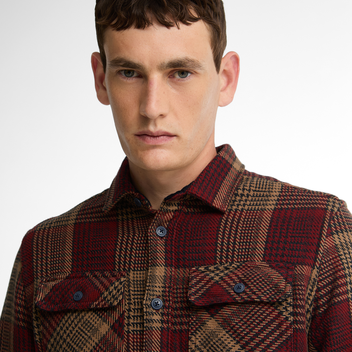 Millom Relaxed Houndstooth Shirt