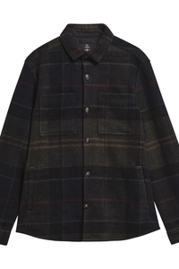 Woodlane Brushed Check Overshirt