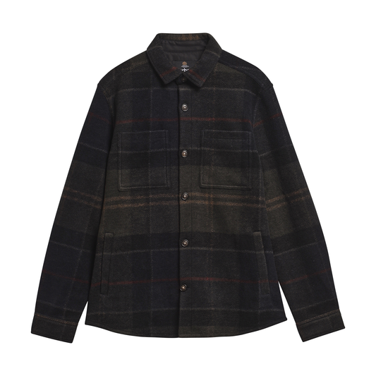 Woodlane Brushed Check Overshirt