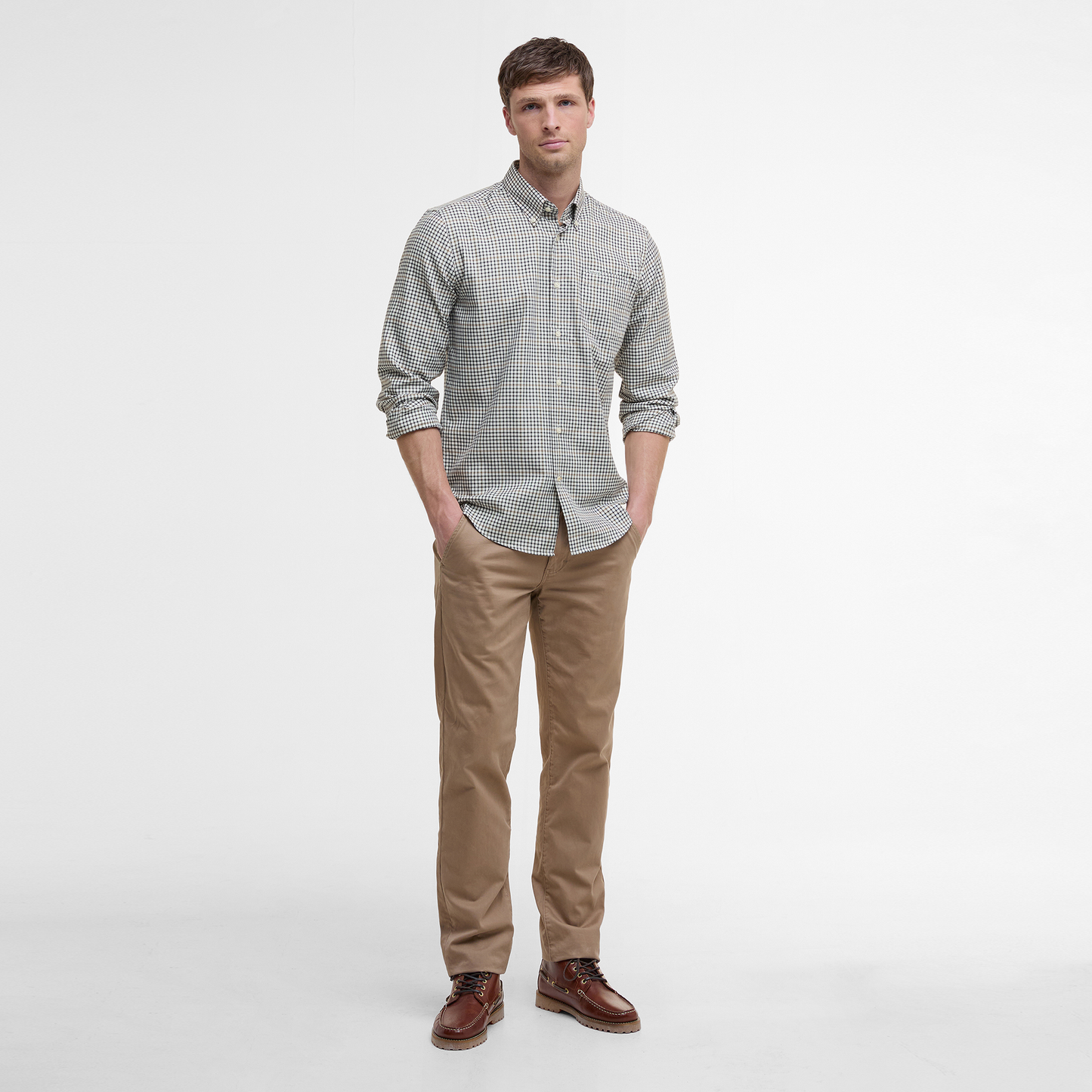 Henderson Regular Thermo Weave Checked Shirt