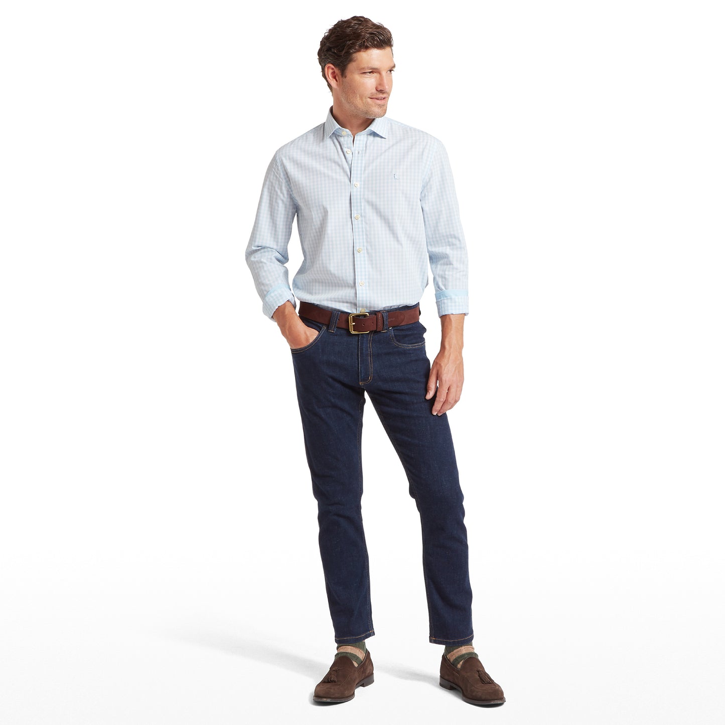 Thorpeness Gingham Tailored Shirt