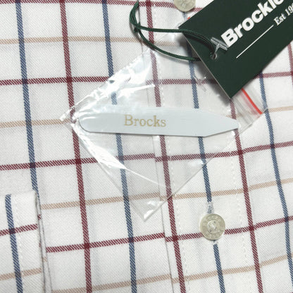 Wensleydale Tattersall Check Shirt Red