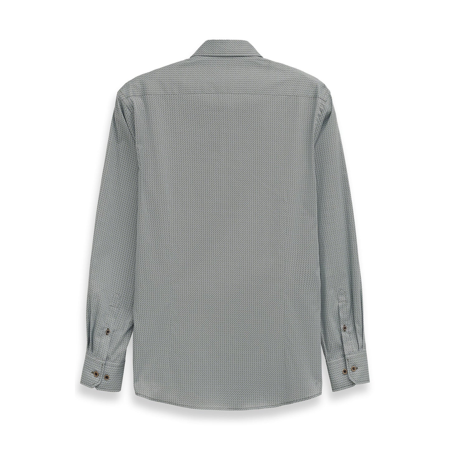 Pattern Casual Long Sleeved Shirt